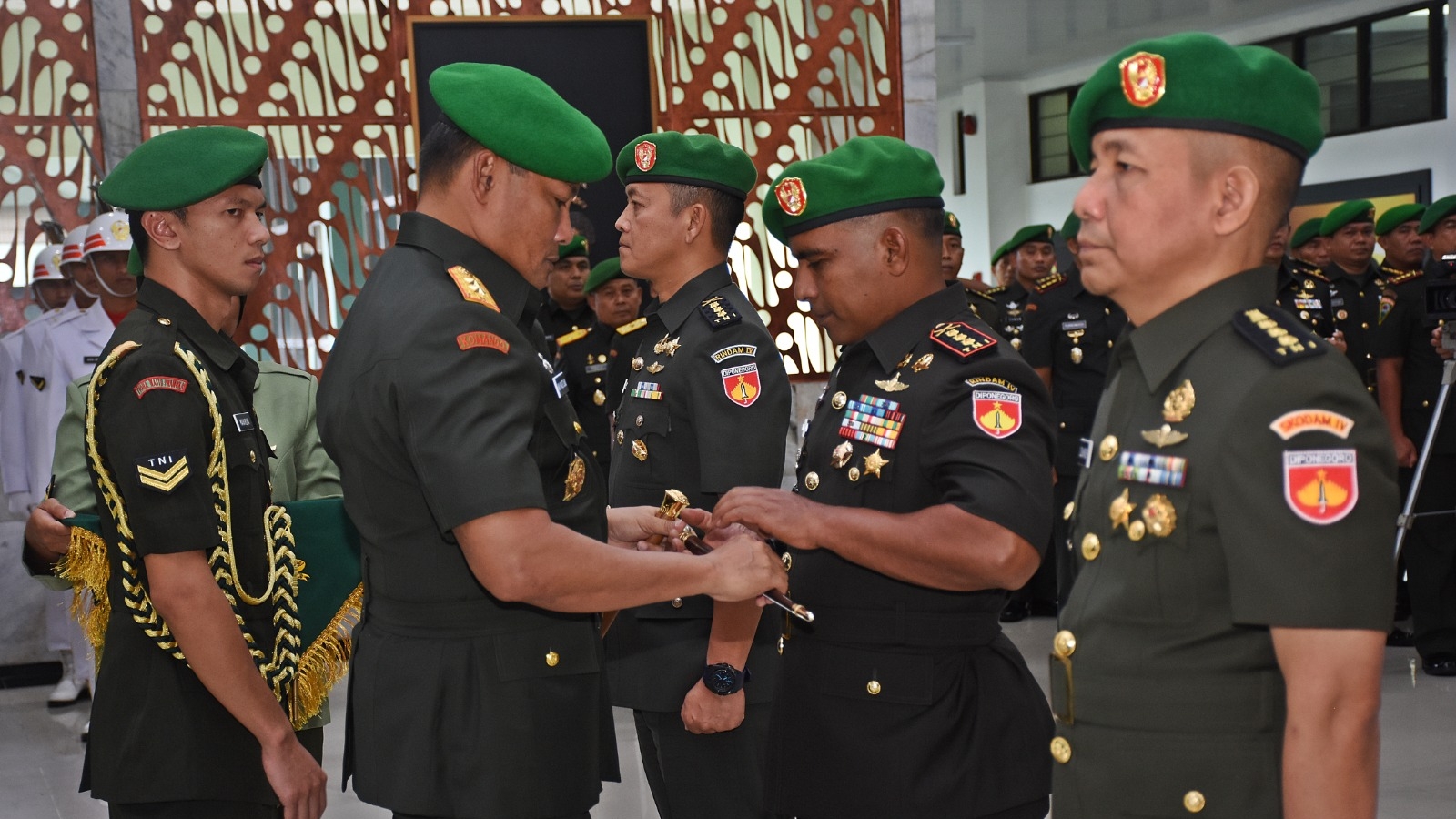 Pangdam Serahterimakan Tiga Jabatan Strategis Kodam IV/Diponegoro