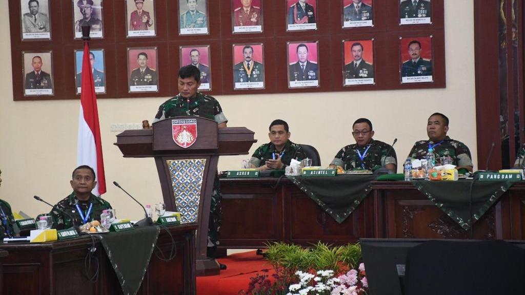 Rapim Kodam IV/Diponegoro, Pangdam : Jadilah Patriot NKRI yang Profesional Siap Mendukung Pembangunan Nasional