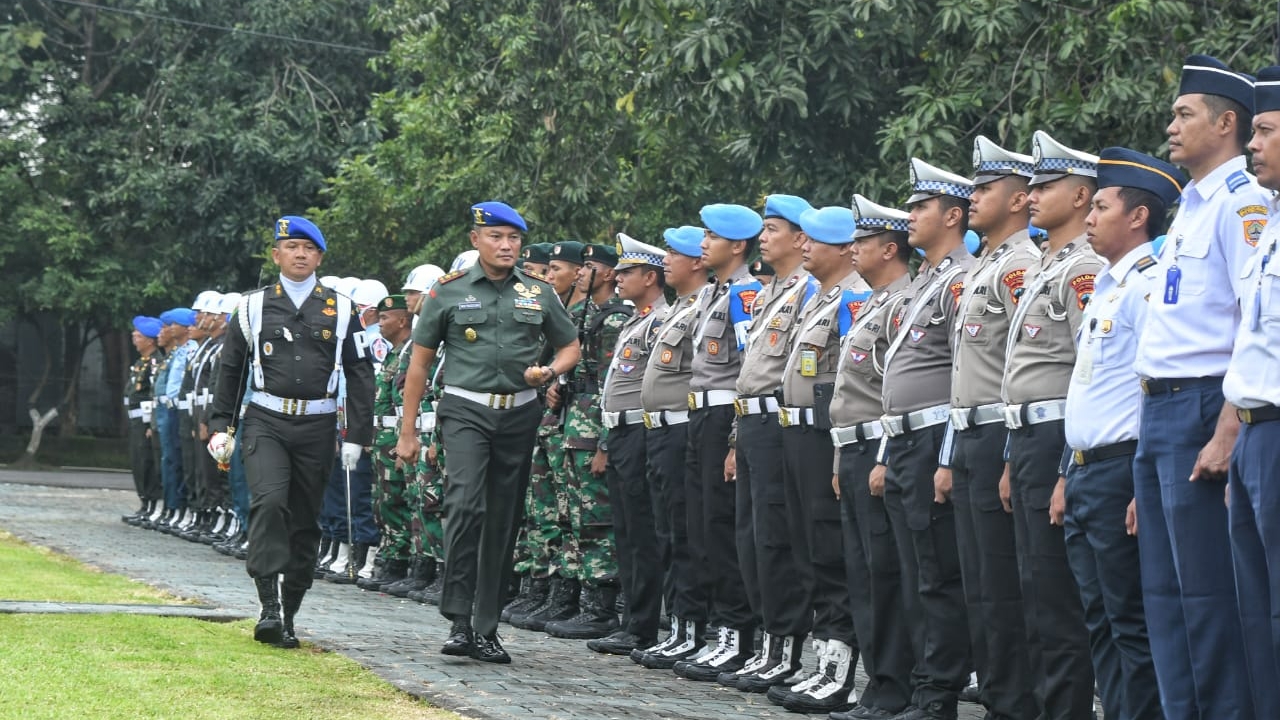 Pangdam IV/Diponegoro Pimpin Upacara Gelar Operasi Gaktib dan Operasi Yustisi Polisi Militer TA. 2023